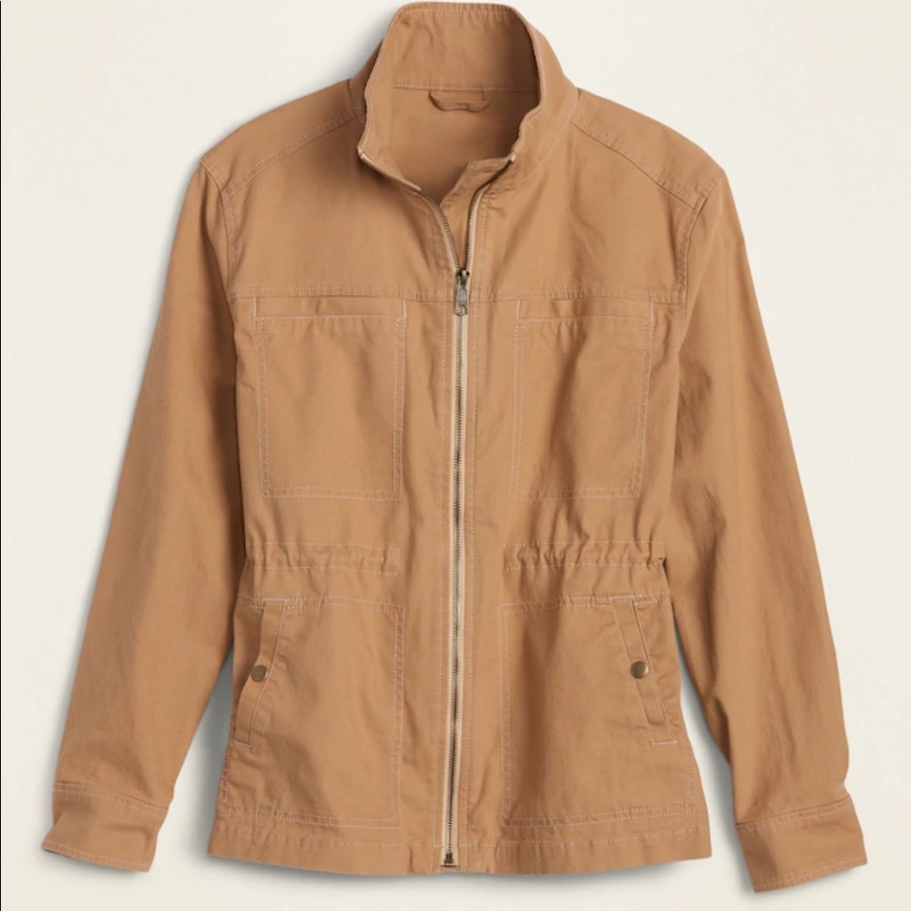 Old Navy tan Utility Jacket